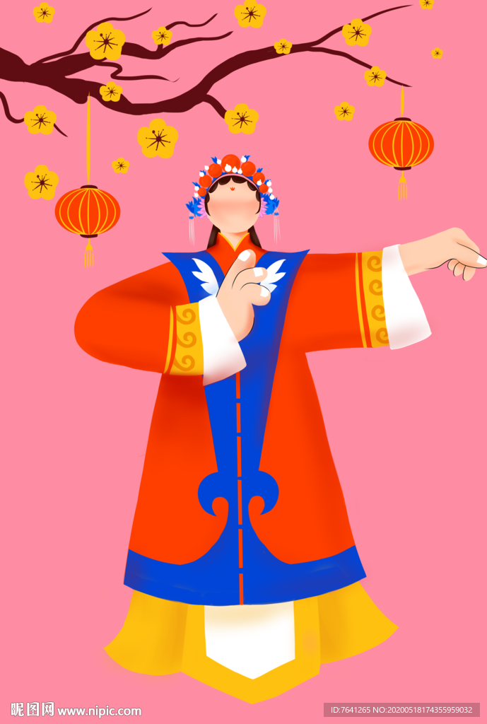 戏曲插画