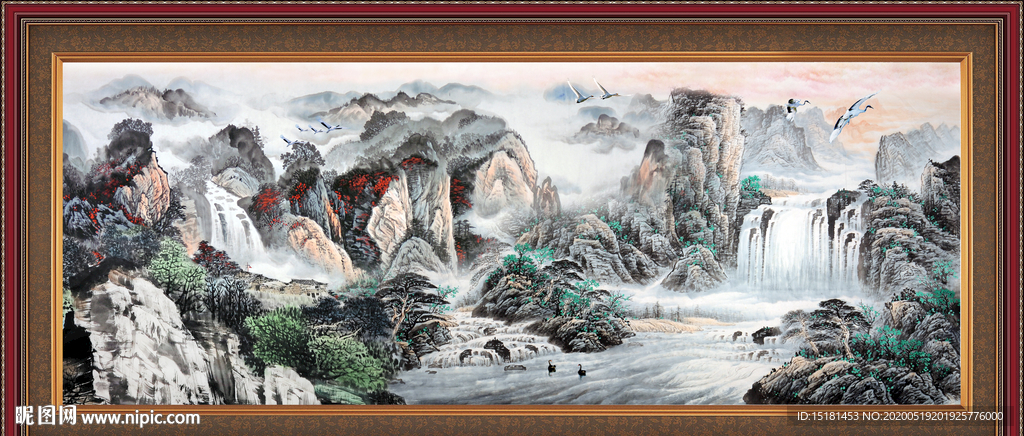 国画山水