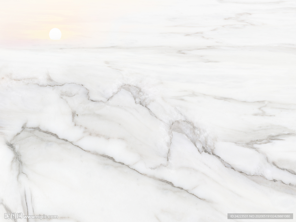 大理石纹旭日东升石纹山水