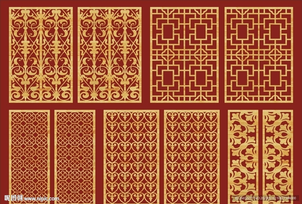 古典花纹