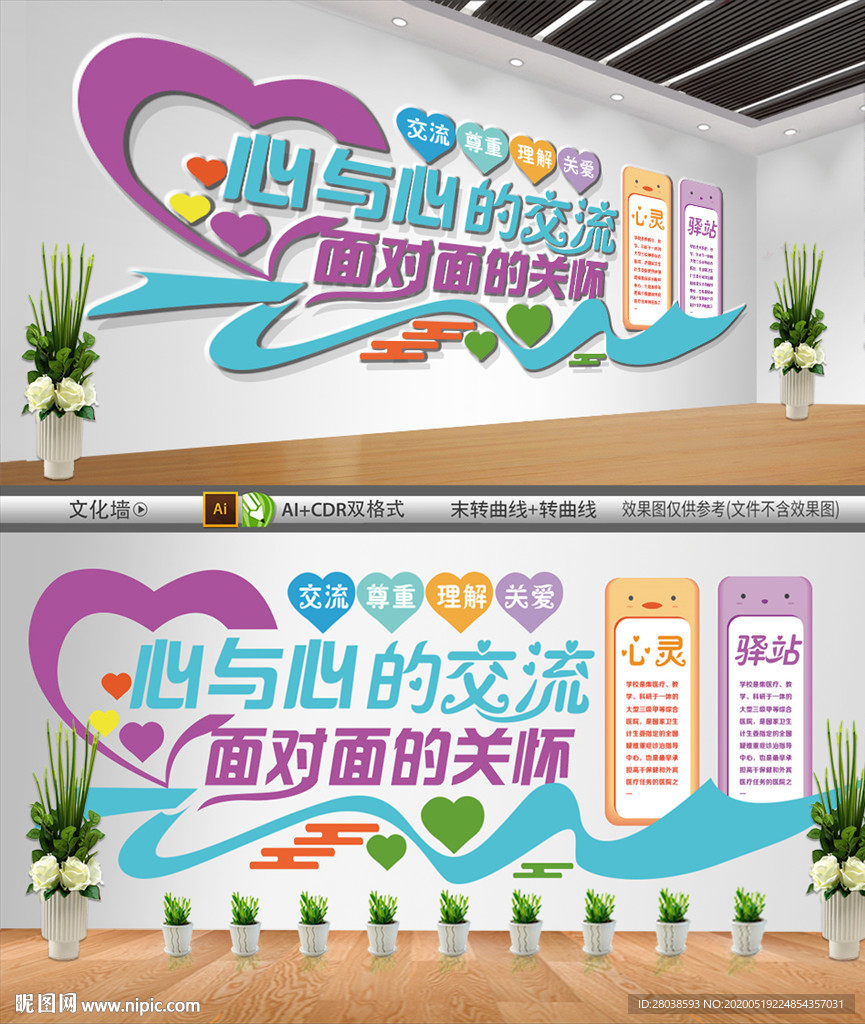 心理咨询文化墙