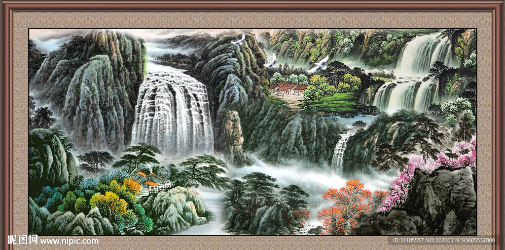 国画山水