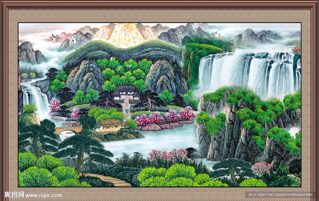 国画山水