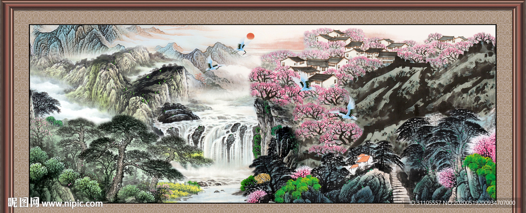 国画山水
