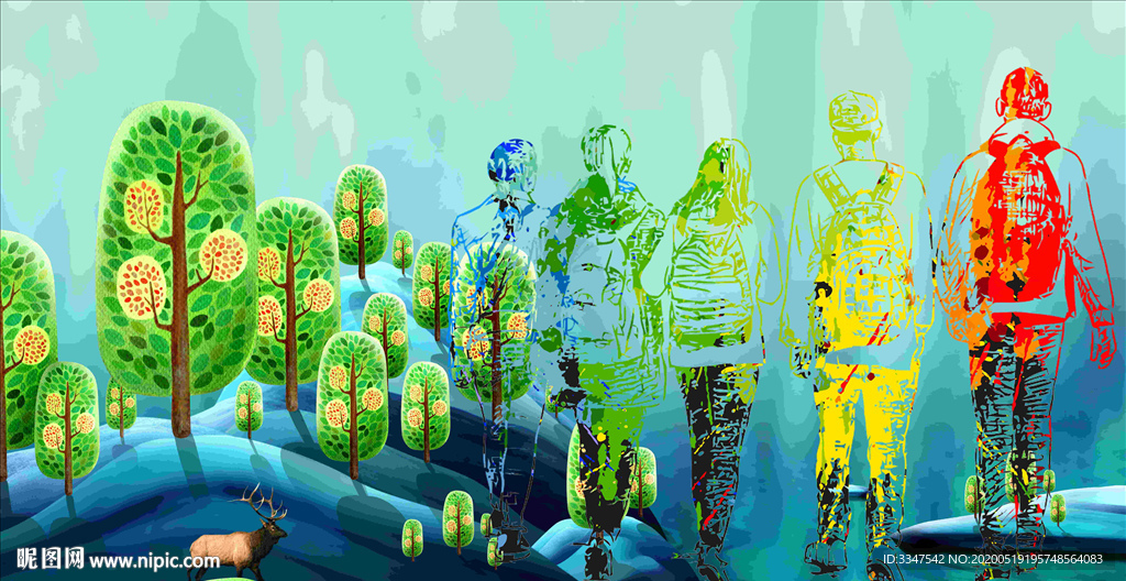 踏遍千山人未老 背景画