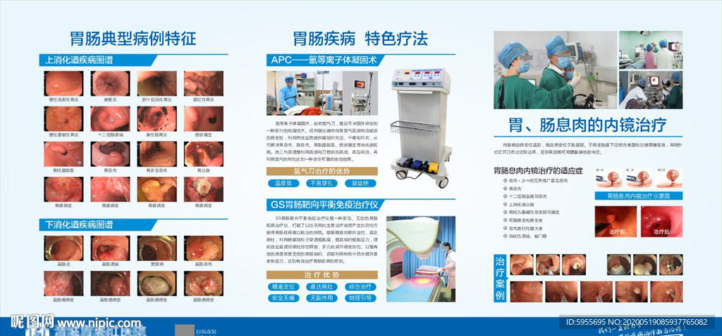 胃肠肛肠文化展板