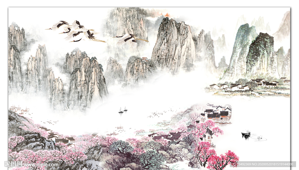 山水画
