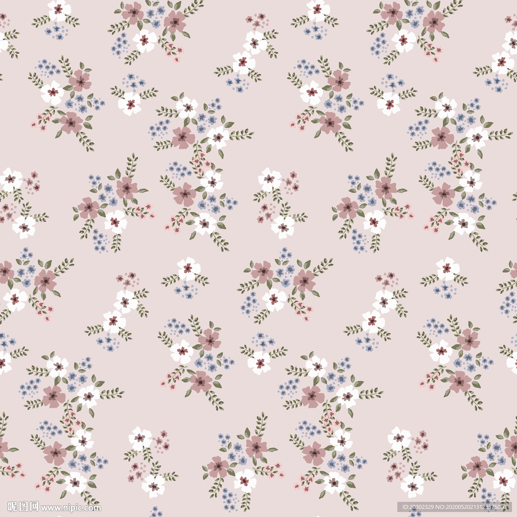 粉色小花