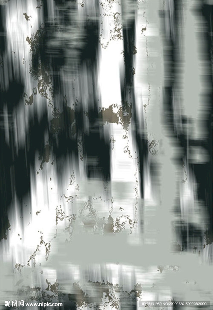 数码印花混色底斑斓画面