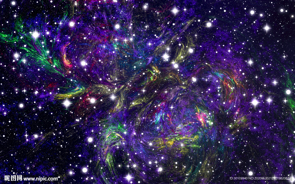 蓝色星空