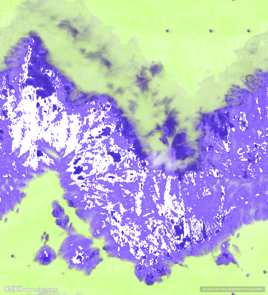 扎染  彩色过渡 数码 有分色