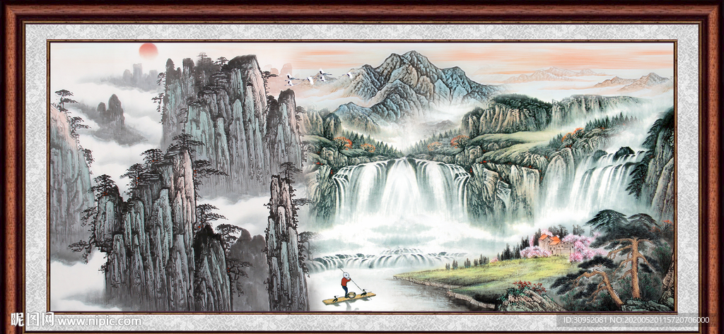 山水画