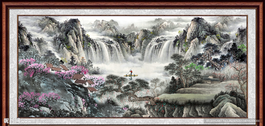 山水风景图