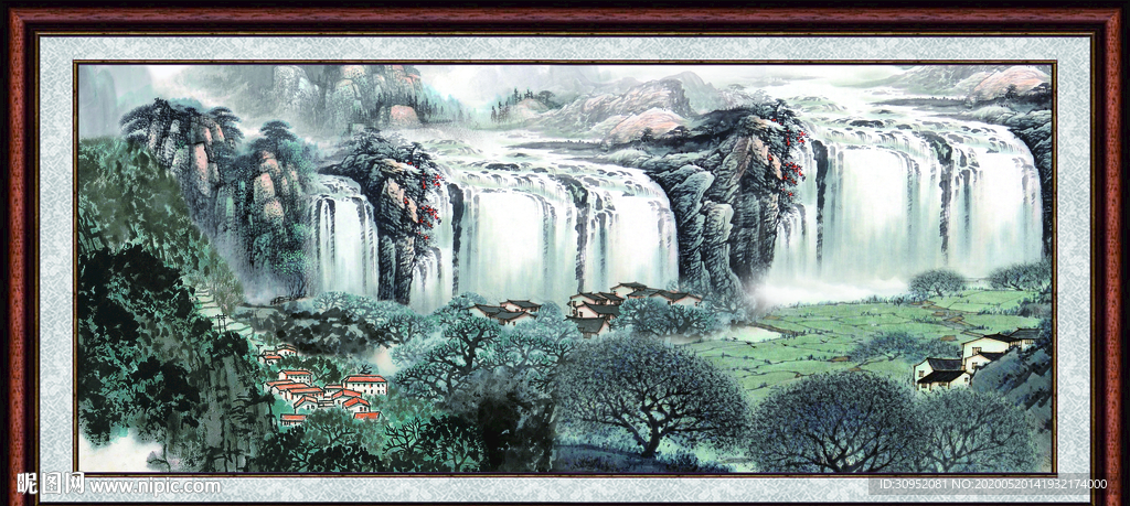 山水风景图