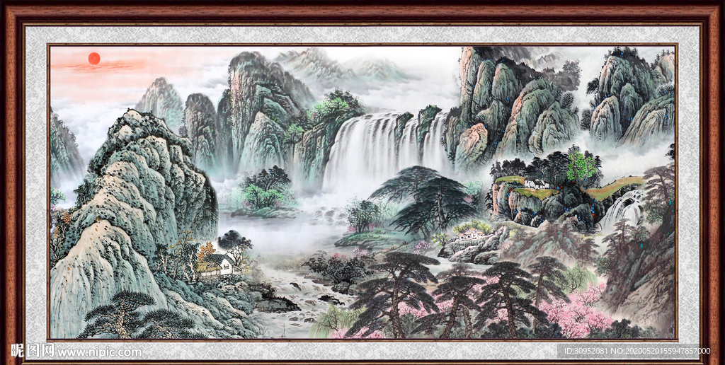 山水风景图