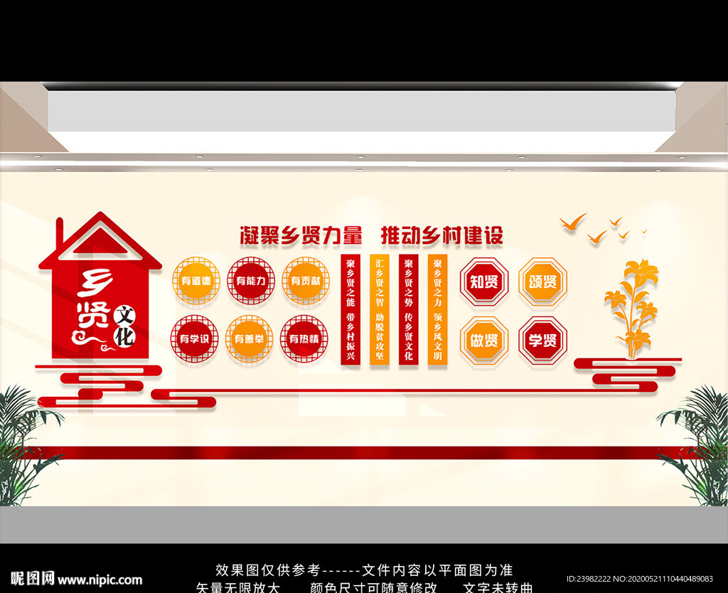 乡贤文化墙