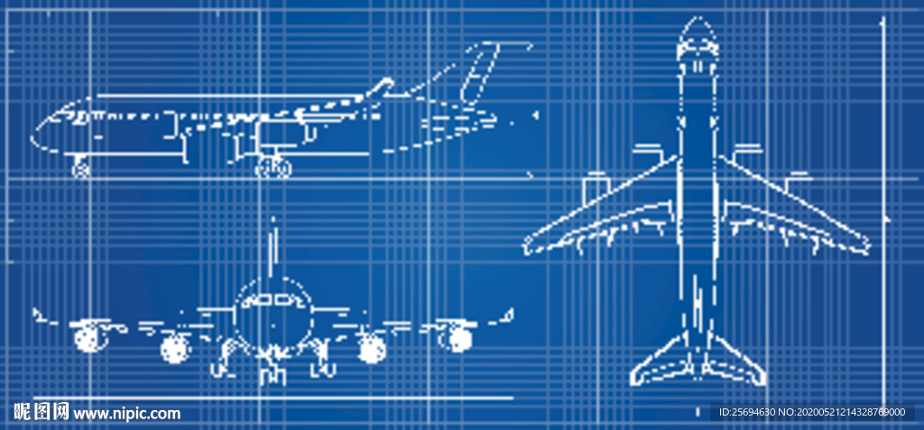 飞机设计草稿图