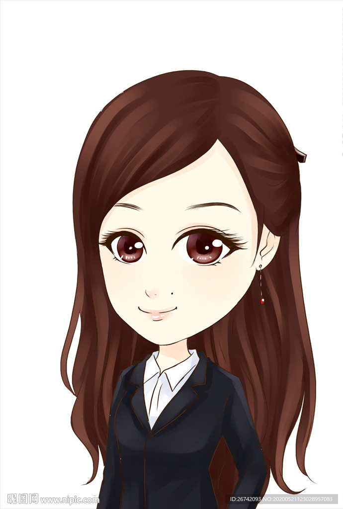 原创Q版 PSD精细分层人物