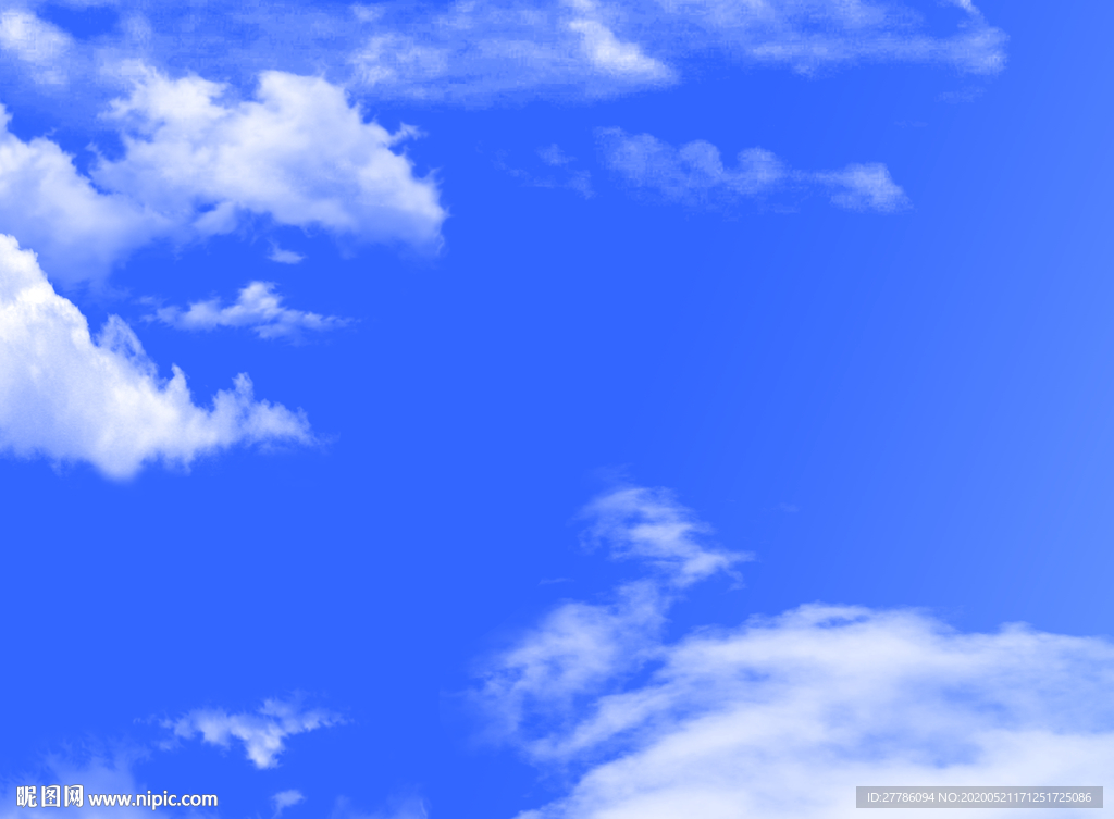 蓝天白云