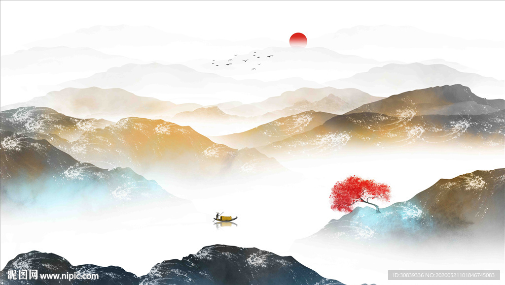 山水画