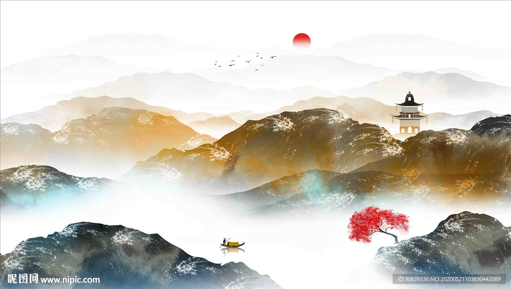 山水画