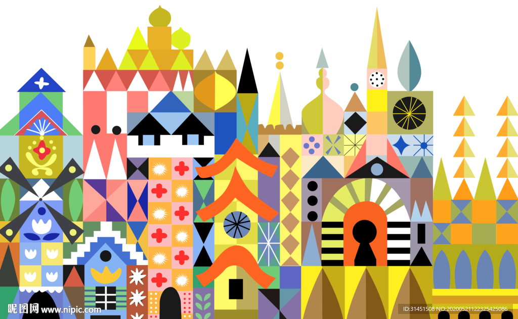 儿童房墙纸背景墙