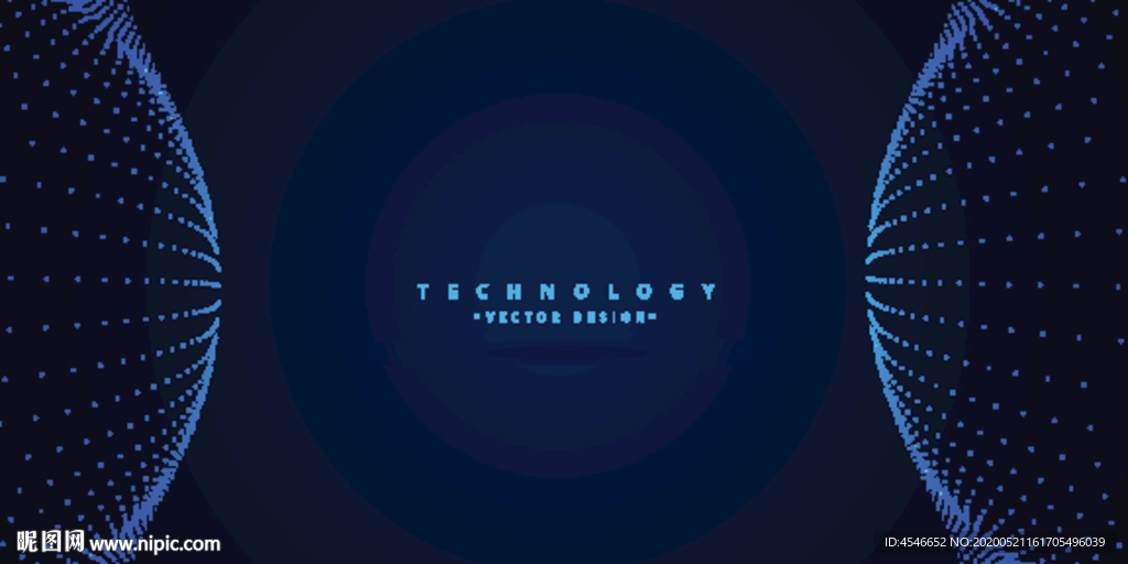 点状科技封面背景