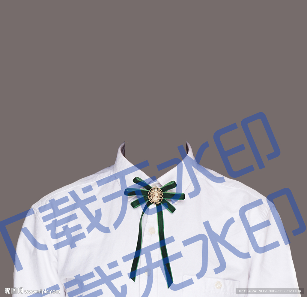 女证件照模板