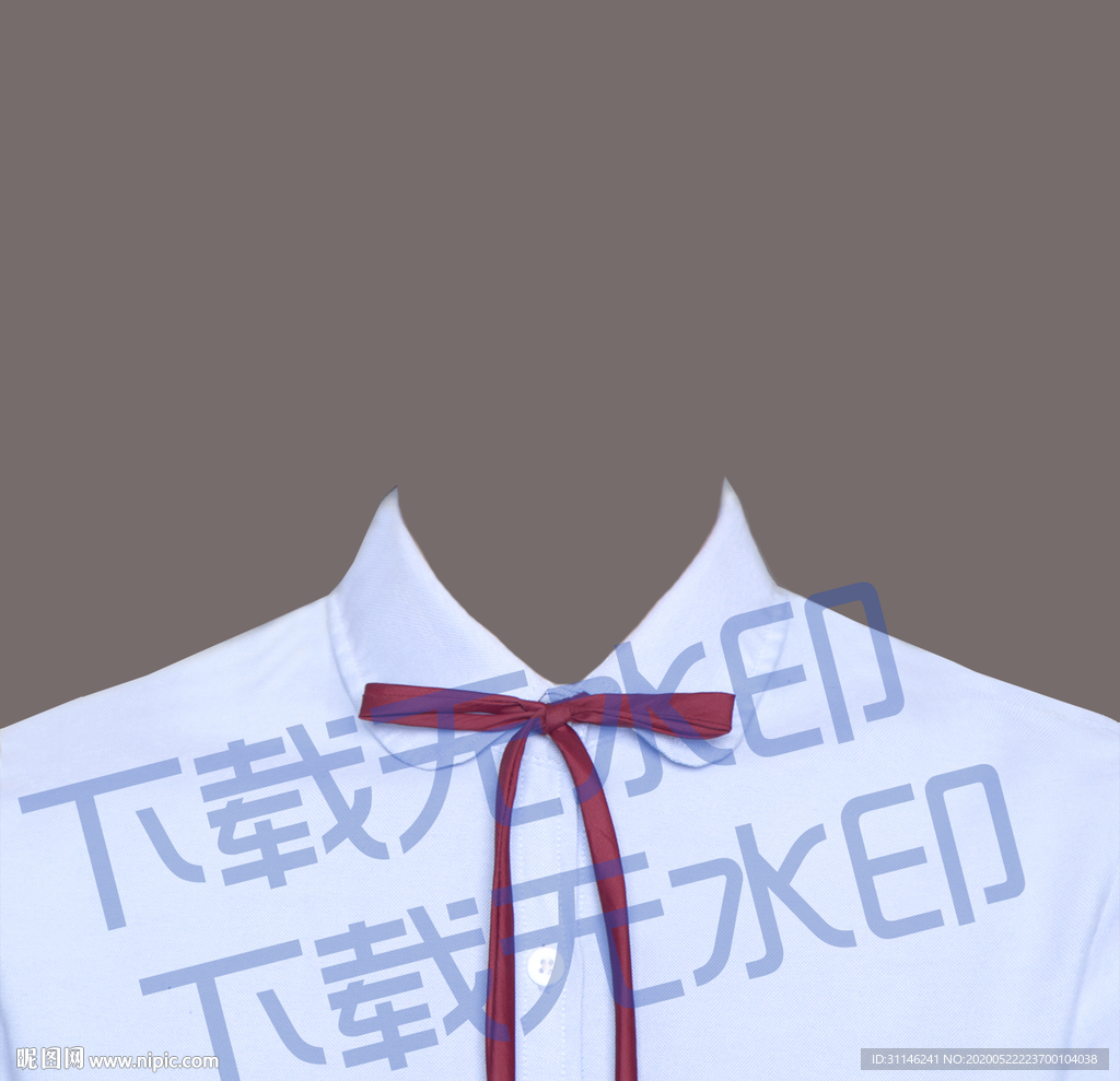 女登记照