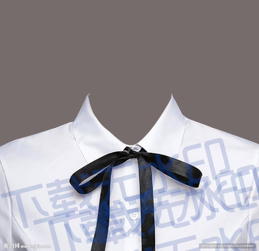 女登记照