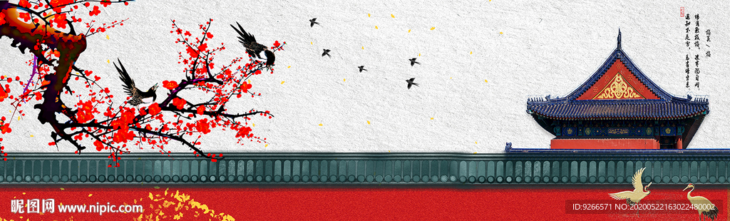 新中式古典卧室床头画装饰画