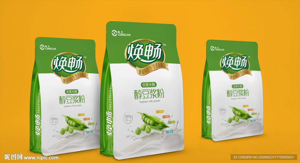 醇豆浆粉包装