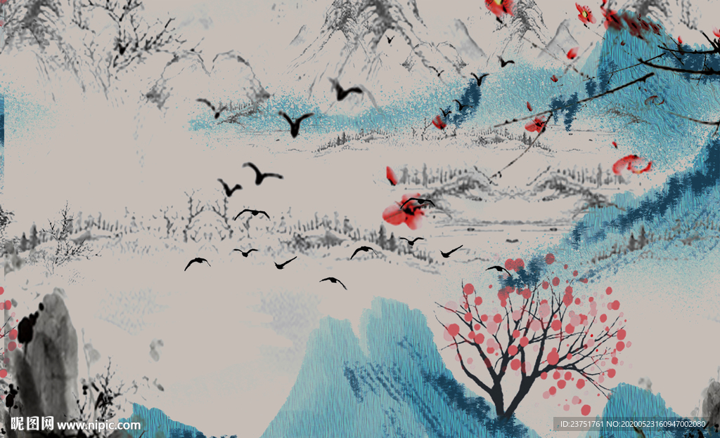 水墨山水