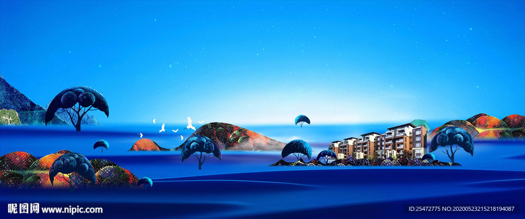 湖景别墅