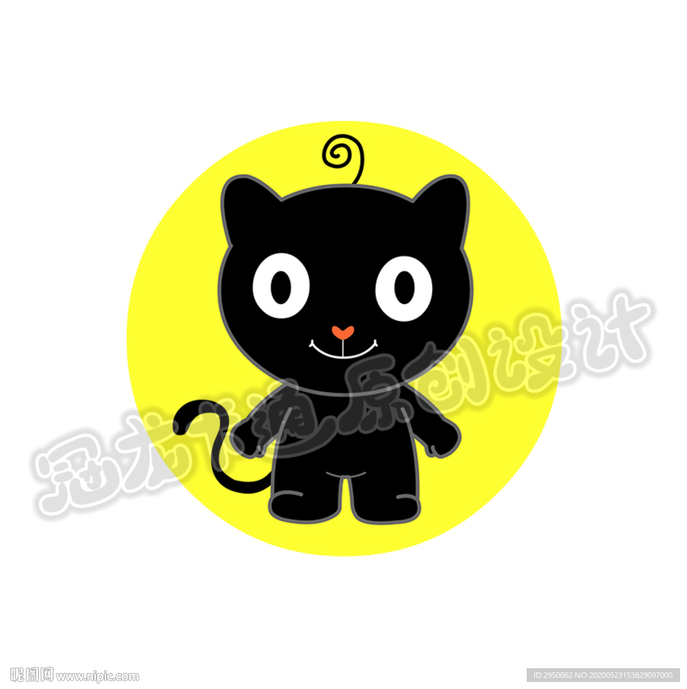 黑色小猫