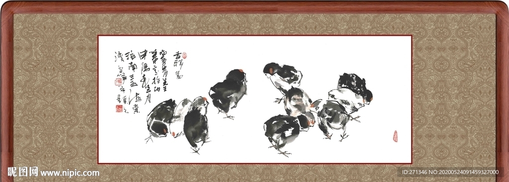 十只小鸡