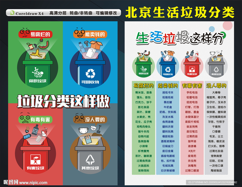 生活垃圾这样分