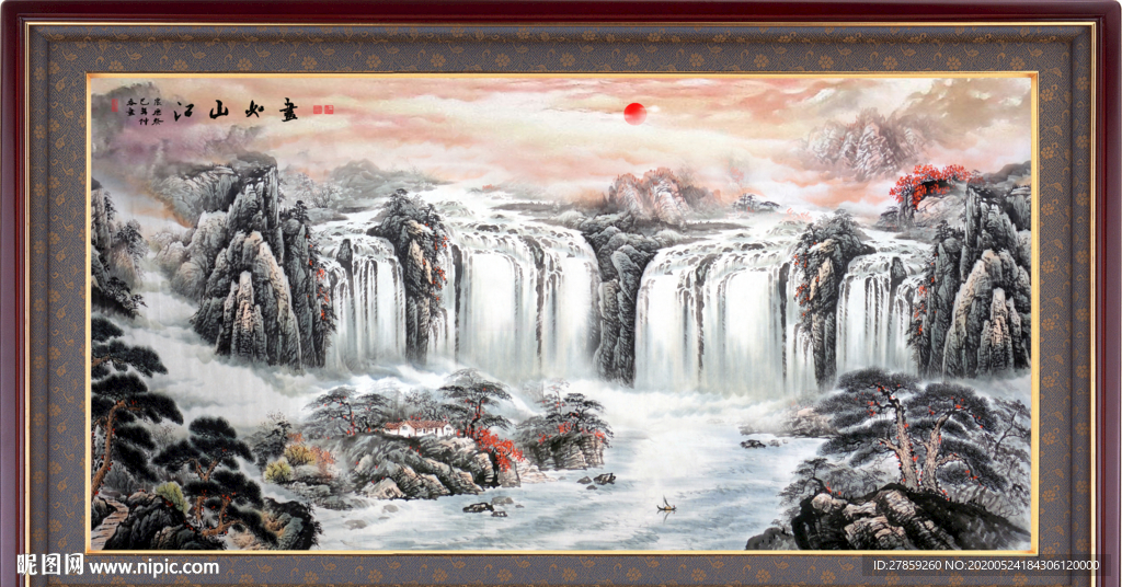国画山水国画山水国画