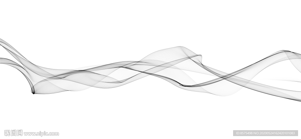动感线条 水墨