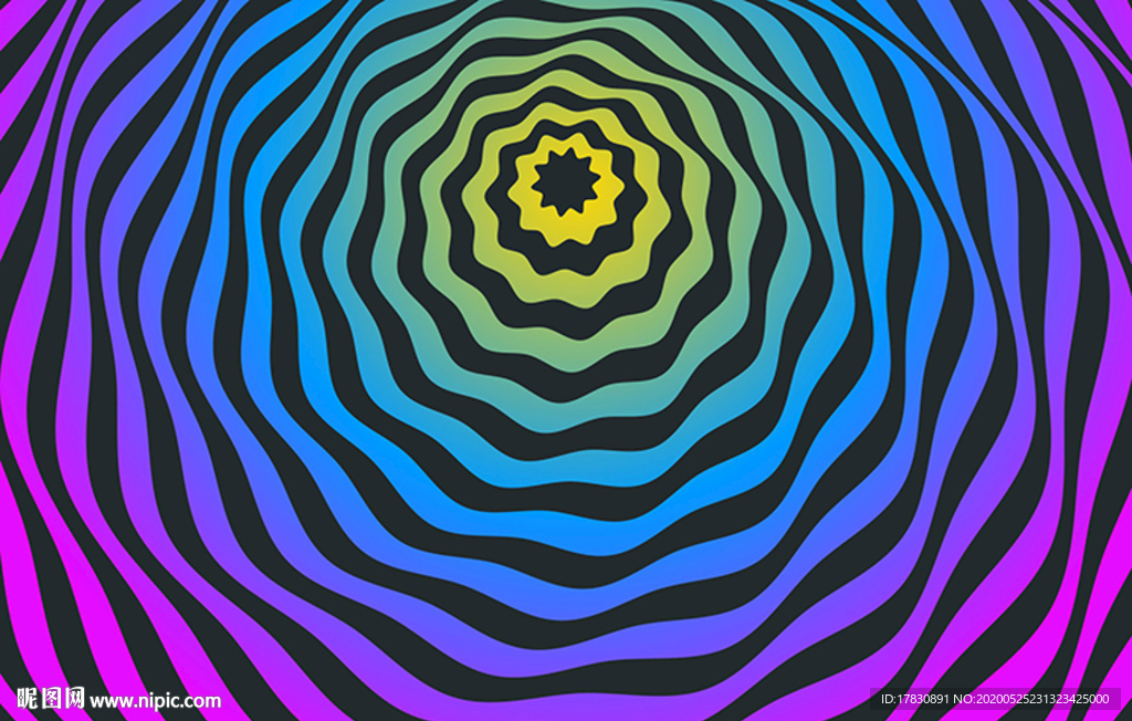 时尚彩色渐变背景