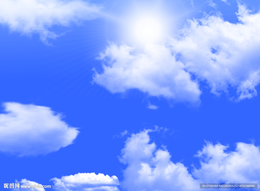 蓝天白云