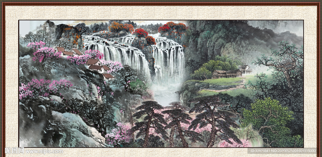 山水风景图
