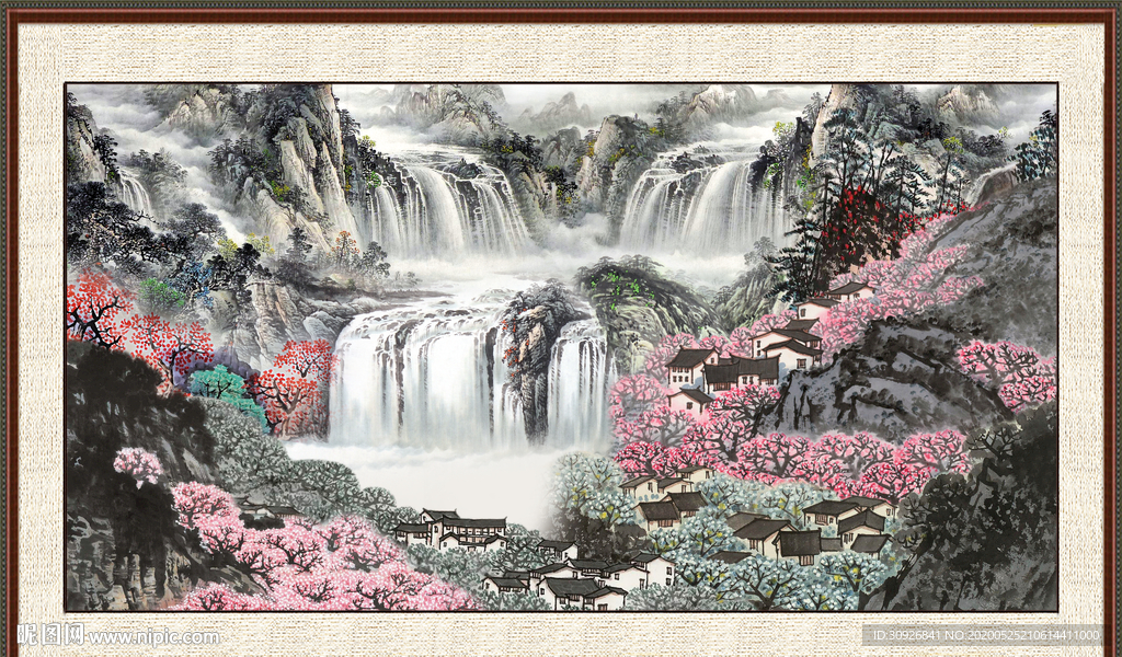 山水风景图