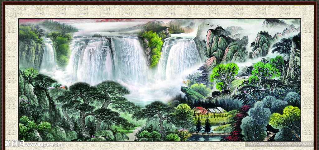 山水风景图