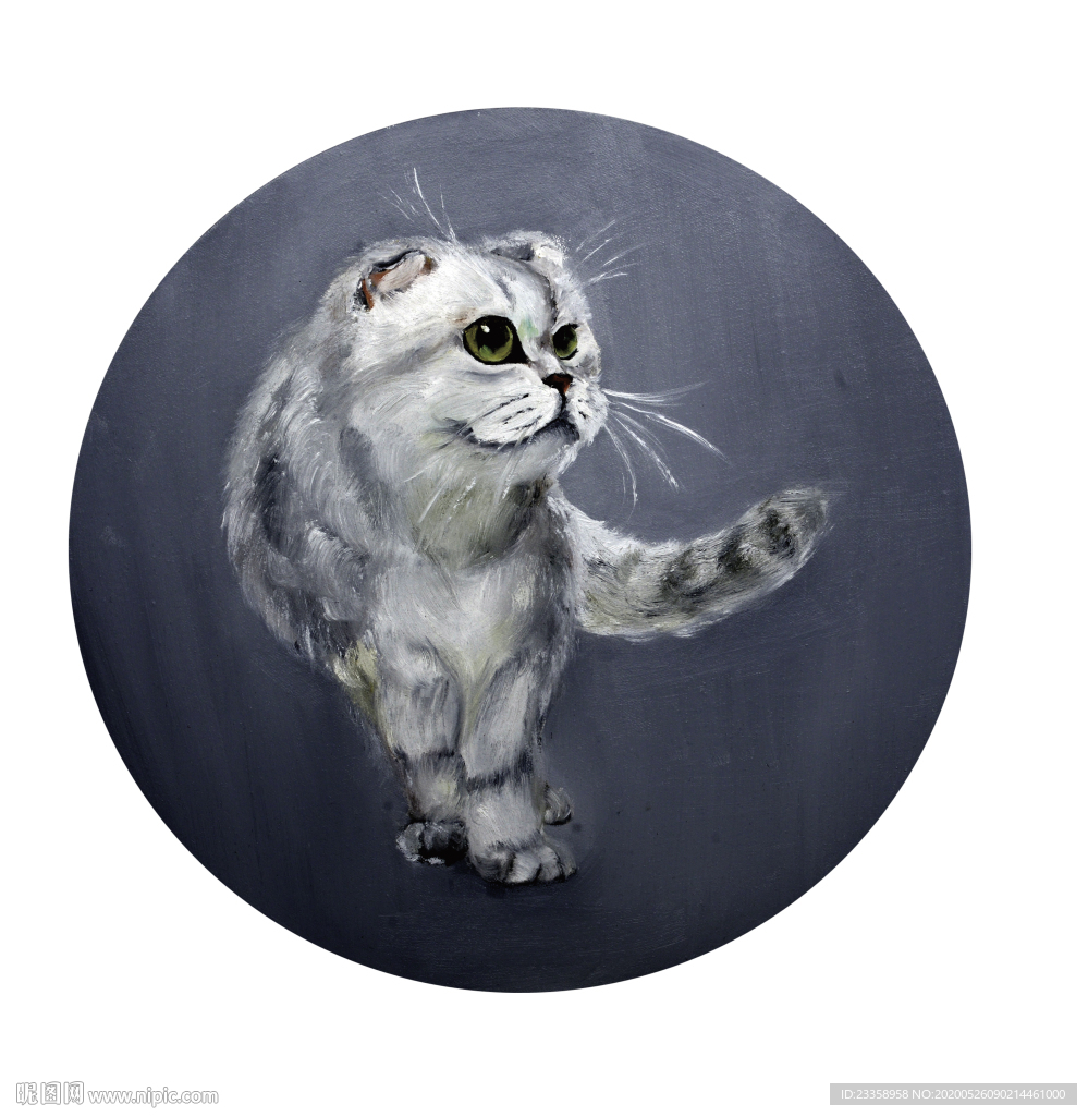 中国画 猫咪