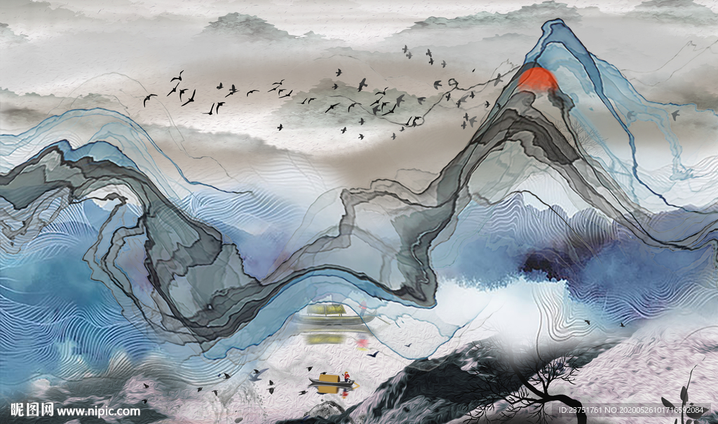 水墨山水