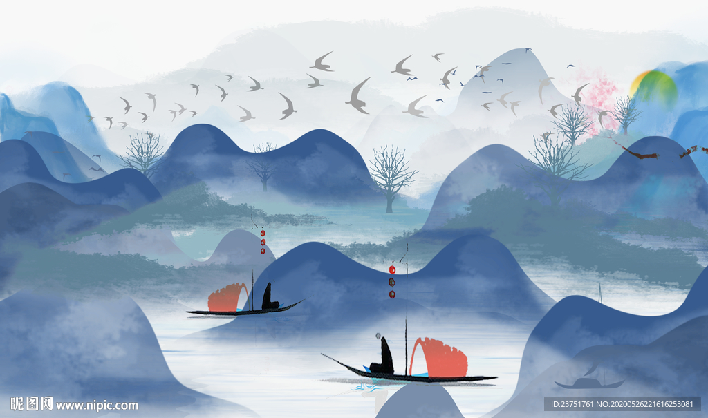 水墨山水