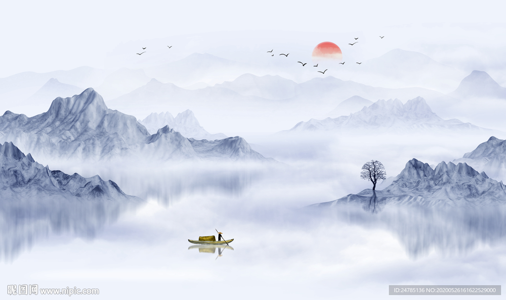 山水画