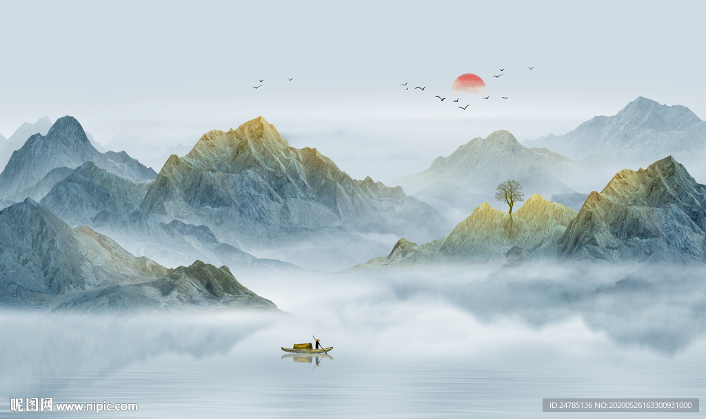 山水画
