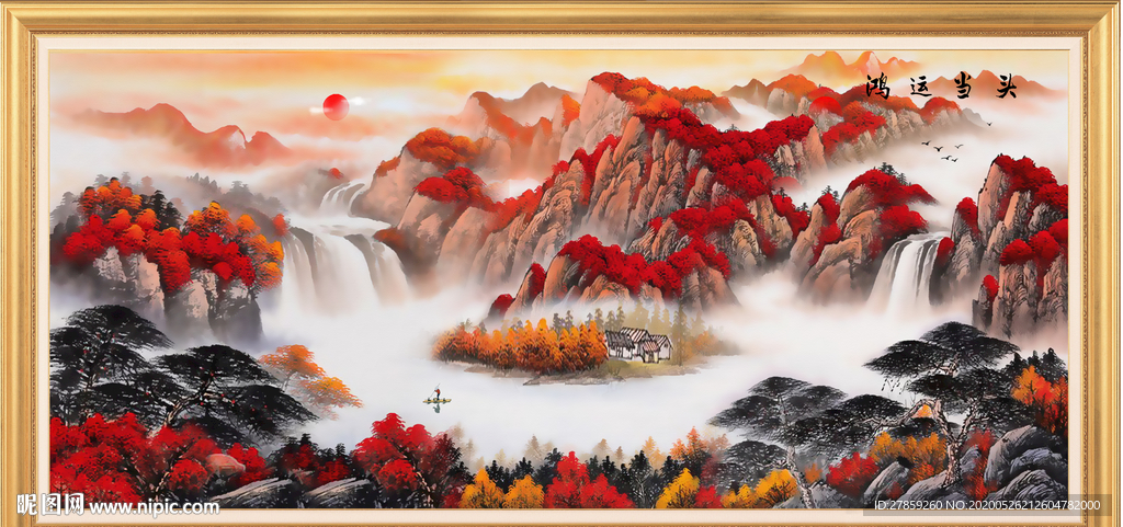 国画山水国画山水国画